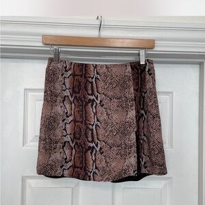 Princess Polly Snake Print Skirt